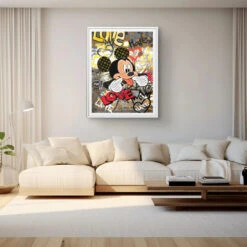 Cheerful - Galerieabzug 12 Cheerful - Galerieabzug -Artmind micky pop up urban wandbild artmind poster 6