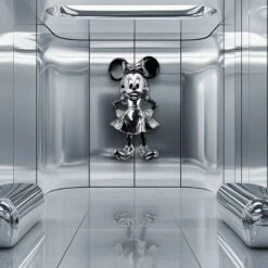 Shiny Star 12 Shiny Star -Artmind minnie maus wandbild chrome edition artmind 2