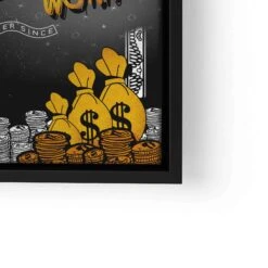 Let The Money - Black Edition 25 Let The Money - Black Edition -Artmind motivationsbild bugs bunny schwarze american express lwrs