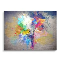 Be Kreativ 16 Be Kreativ -Artmind motivationsbild bunte lampe birne brushed