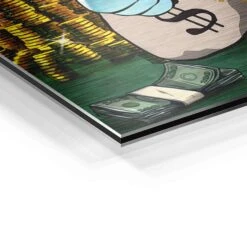 Hustle To Win 22 Hustle To Win -Artmind motivationsbild dagobert hustle to win detail brushed