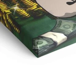 Hustle To Win 23 Hustle To Win -Artmind motivationsbild dagobert hustle to win detail leinwand