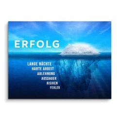 Eisberg Des Erfolges - Deutsch 17 Eisberg Des Erfolges - Deutsch -Artmind motivationsbild eisberg erfolg brushed 61a09761 b31c 4618 b83b a19d90878077
