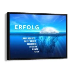 Eisberg Des Erfolges - Deutsch 18 Eisberg Des Erfolges - Deutsch -Artmind motivationsbild eisberg erfolg schattenfugenrahmen 2858a6a6 fda7 43a1 a8ee 3f6ab0948189