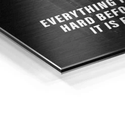 Is Hard Before 23 Is Hard Before -Artmind motivationsbild fitness detail brushed