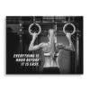 Is Hard Before 2 Is Hard Before -Artmind motivationsbild fitness leinwand