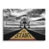 Just Start 2 Just Start -Artmind motivationsbild flugzeug just start leinwand