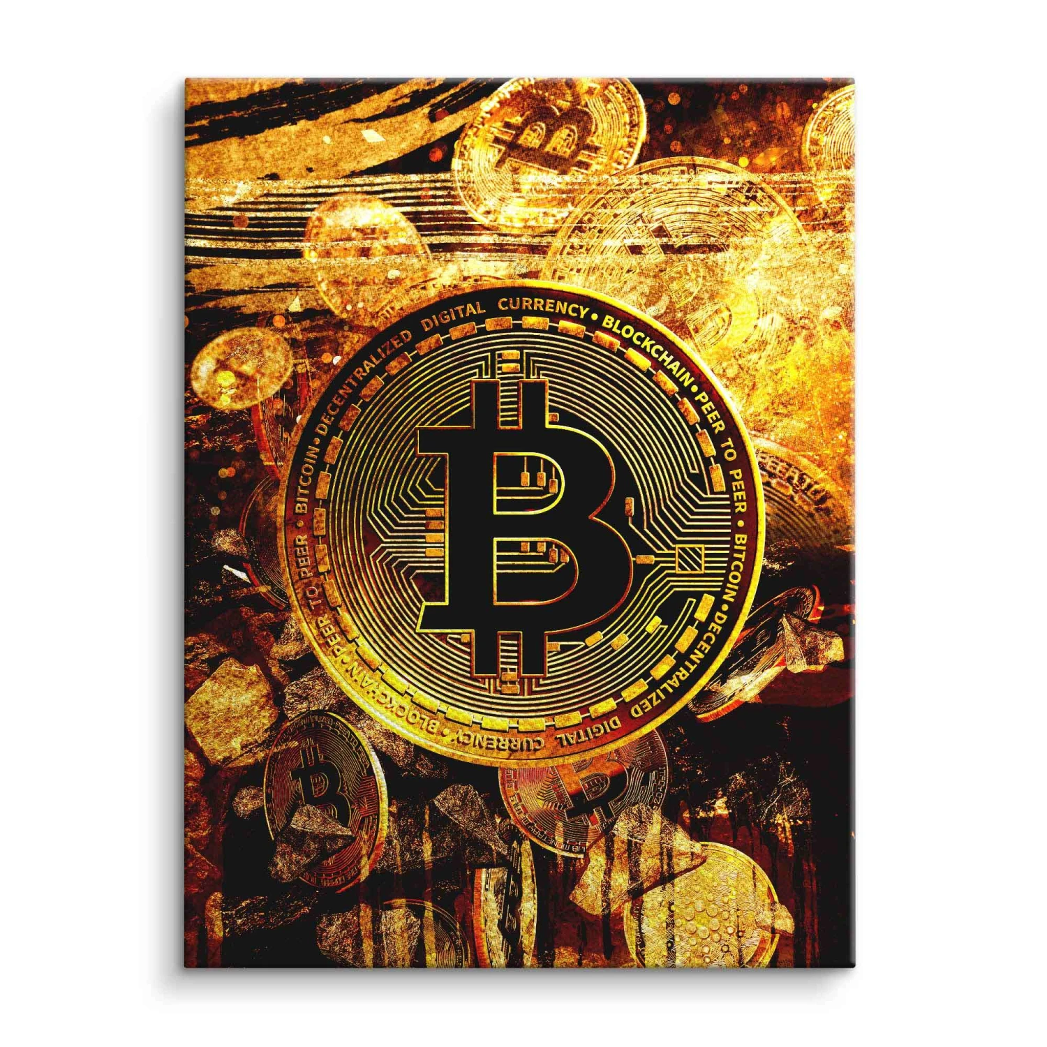 Bitcoin - Goldbarren 3 Bitcoin - Goldbarren