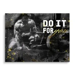Do It For You 16 Do It For You -Artmind motivationsbild gym bodybuilder do it for you brushed