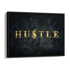 Hustle - Dollar 17 Hustle - Dollar -Artmind motivationsbild hustle schattenfugenrahmen 7570bd67 de9e 4ff2 8302 57e13dbd27c6