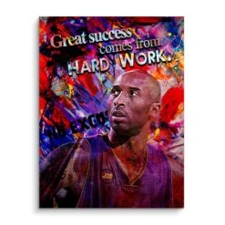 Great Success 16 Great Success -Artmind motivationsbild kobe bryant basketball brushed