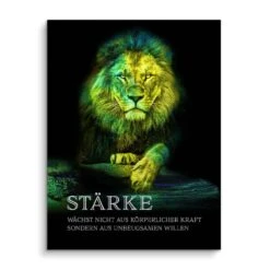 Stärke 17 Stärke -Artmind motivationsbild loewe brushed