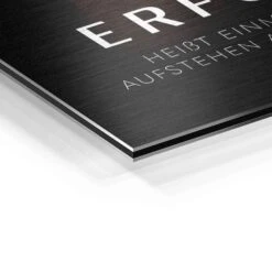 Erfolg Heißt 24 Erfolg Heißt -Artmind motivationsbild loewin erfolg heist einmal mehr aufstehen detail brushed