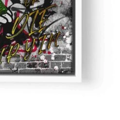 Get Rich 23 Get Rich -Artmind motivationsbild micky maus pop art lwrw