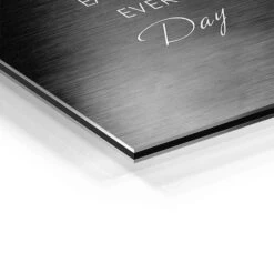 Everyday -Artmind motivationsbild mit sportlerin detail brushed