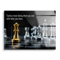 Do What You Can 15 Do What You Can -Artmind motivationsbild schachfiguren acryl