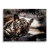 Enjoy Life 1 Enjoy Life -Artmind motivationsbild tiger artmind kunstwerk brushed