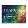 Trade Your Plan 1 Trade Your Plan -Artmind motivatiosnbild boerse stier trade your plan leinwand