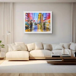 New York City Lights - Galerieabzug 12 New York City Lights - Galerieabzug -Artmind new york night wandbild artmind poster 1