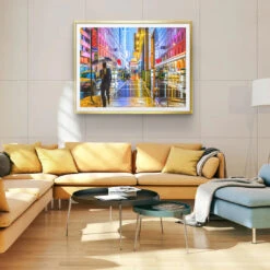 New York City Lights - Galerieabzug 10 New York City Lights - Galerieabzug -Artmind new york night wandbild artmind poster 3