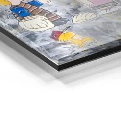 The P-Team 21 The P-Team -Artmind peanuts baseball teamwork snoopy charliebrown kunst artmind wandbild 009063 gallery bond glas detail acryl