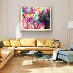 Paint Panther - Galerieabzug 9 Paint Panther - Galerieabzug -Artmind pink panther wandbild artmind poster 3