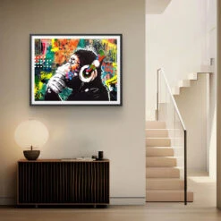 Keep Cool - Music - Galerieabzug 10 Keep Cool - Music - Galerieabzug -Artmind pop art affee wandbild artmind poster 2