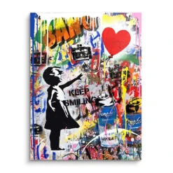 Keep Smiling - Galerieabzug