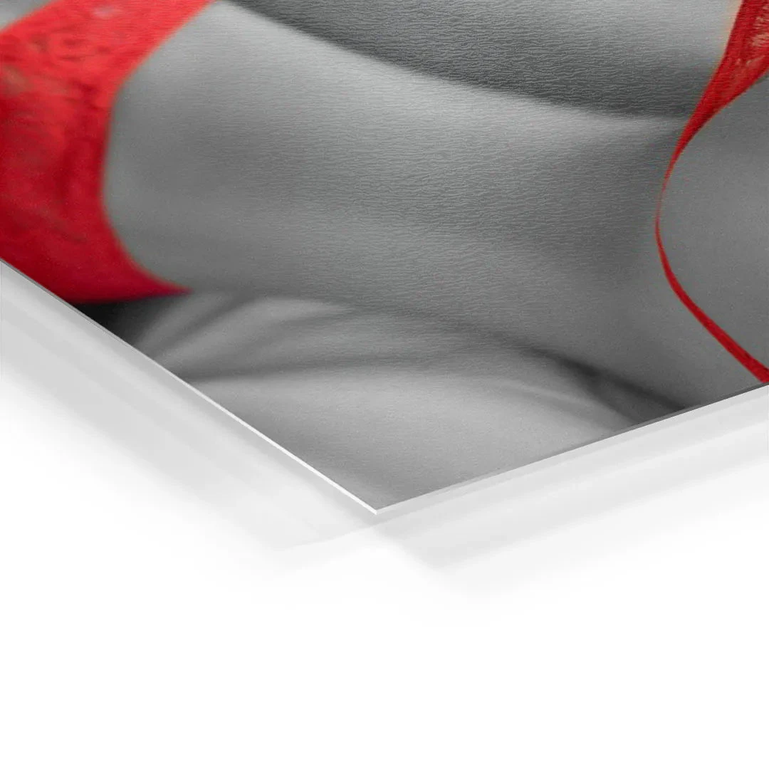 Rote Dessous - Galerieabzug 8 Rote Dessous - Galerieabzug – Bild 6