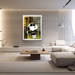 Be Cool - Galerieabzug 11 Be Cool - Galerieabzug -Artmind snoopy artwork wandbild artmind poster 5