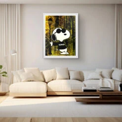 Be Cool - Galerieabzug 12 Be Cool - Galerieabzug -Artmind snoopy artwork wandbild artmind poster 6