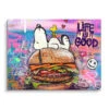 Best Burger - Galerieabzug 2 Best Burger - Galerieabzug -Artmind snoopy burger pop art wandbild artmind poster 5