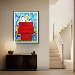 Relax Together- Galerieabzug 10 Relax Together- Galerieabzug -Artmind snoopy pop art wandbild artmind poster 2