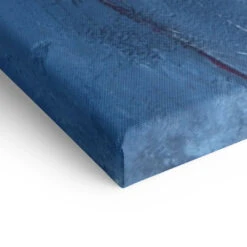 Akt - Blau 21 Akt - Blau -Artmind wandbild act blue kunst kaufen bei artmind detail leinwand