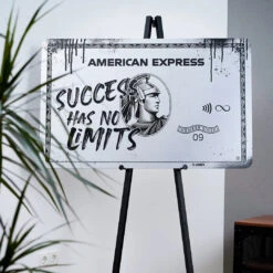 Unlimited Success 11 Unlimited Success -Artmind wandbild american express motivationsbild artmind 2