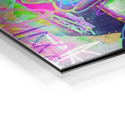 Angry Duck 20 Angry Duck -Artmind wandbild angry duck kunst kaufen bei artmind detail brushed