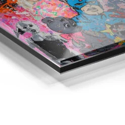 Big Boys 19 Big Boys -Artmind wandbild animal kunst kaufen bei artmind detail acryl