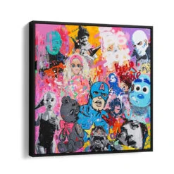 Big Boys 16 Big Boys -Artmind wandbild animal kunst kaufen bei artmind schattenfugenrahmen