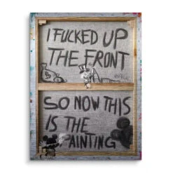 Backstage 15 Backstage -Artmind wandbild backstage kunst kaufen bei artmind brushed