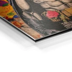 Live Dreams 21 Live Dreams -Artmind wandbild bad mann pop art artmind detail brushed