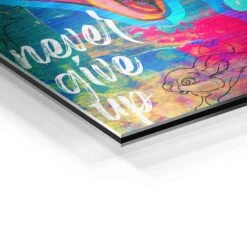 Never Give Up 23 Never Give Up -Artmind wandbild bambi von artmind detail brushed