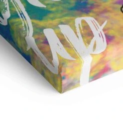 Never Give Up 21 Never Give Up -Artmind wandbild bambi von artmind detail leinwand