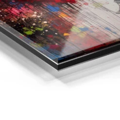 Grande Luce 23 Grande Luce -Artmind wandbild banksy maedchen luftballon kunstwerk detail acryl