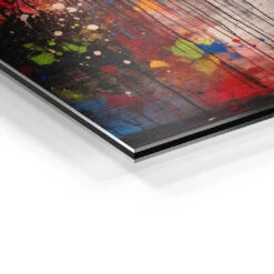 Grande Luce 22 Grande Luce -Artmind wandbild banksy maedchen luftballon kunstwerk detail brushed