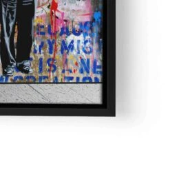 Color Behind 24 Color Behind -Artmind wandbild bansky vorhang von artmind lwrs