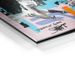 Big Catch 20 Big Catch -Artmind wandbild beckham kunst kaufen bei artmind detail brushed
