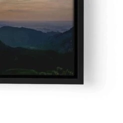 Berggipfel Im Sonnenaufgang 24 Berggipfel Im Sonnenaufgang -Artmind wandbild berg lwrs