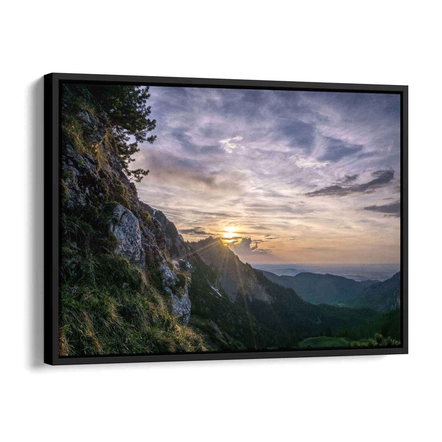 Berggipfel Im Sonnenaufgang 6 Berggipfel Im Sonnenaufgang – Bild 4