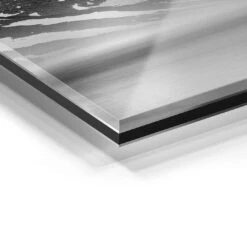 Golden Moon 19 Golden Moon -Artmind wandbild berge mit gold detail acryl