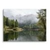Bergsee 1 Bergsee -Artmind wandbild bergsee leinwand